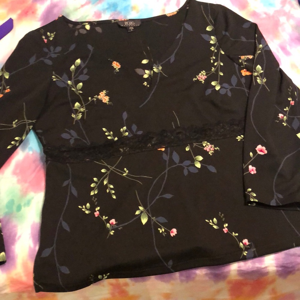 BCBG TOP SZ LRG
